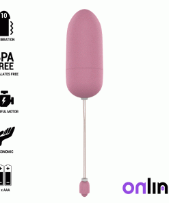 ONLINE - HUEVO VIBRADOR WATERPROOF ROSA