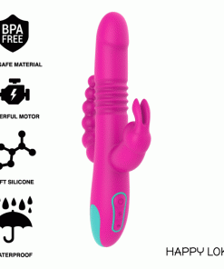 HAPPY LOKY - DONALD TRIPLE ESTIMULACIÓN: ANAL, PUNTO G  CLÍTORIS COMPATIBLE CON WATCHME WIRELESS TECHNOLOGY