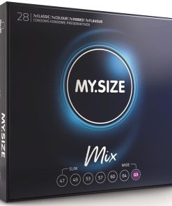 MY SIZE - MIX PRESERVATIVOS 69 MM 28 UNIDADES