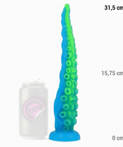 EPIC - SCYLLA DILDO TENTÁCULO FINO FLUORESCENTE TAMAÑO GRANDE