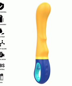 INTENSE - SHAGGY VIBRADOR PUNTO-G AMARILLO