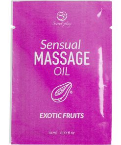 SECRETPLAY - MONODOSIS ACEITE DE MASAJE FRUTAS EXÓTICAS 10 ML